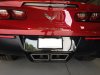 1997-2004 C5 Corvette Carbon Fiber License Plate Frame and Caps